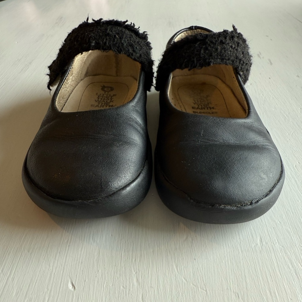 Old Soles Toddler Girlโ Black Maryjane Flats - Picture 5 of 9